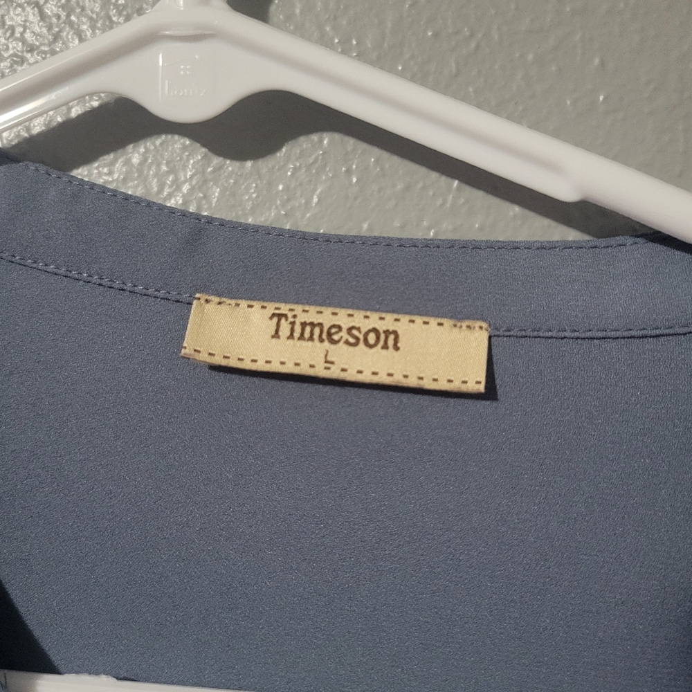 Timeson Blue Blouse